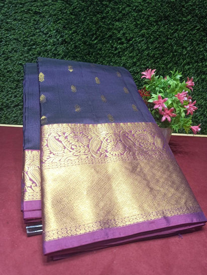 Pure Kanchipuram Silk Saree.