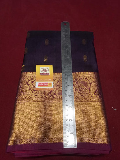Pure Kanchipuram Silk Saree.
