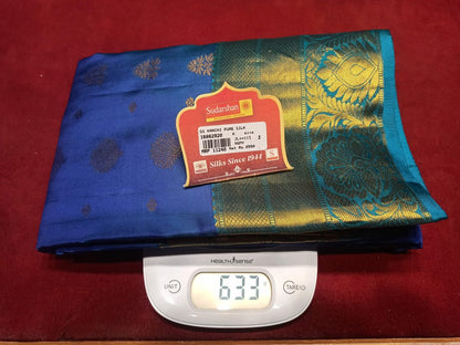 Pure Kanchipuram Silk Saree.