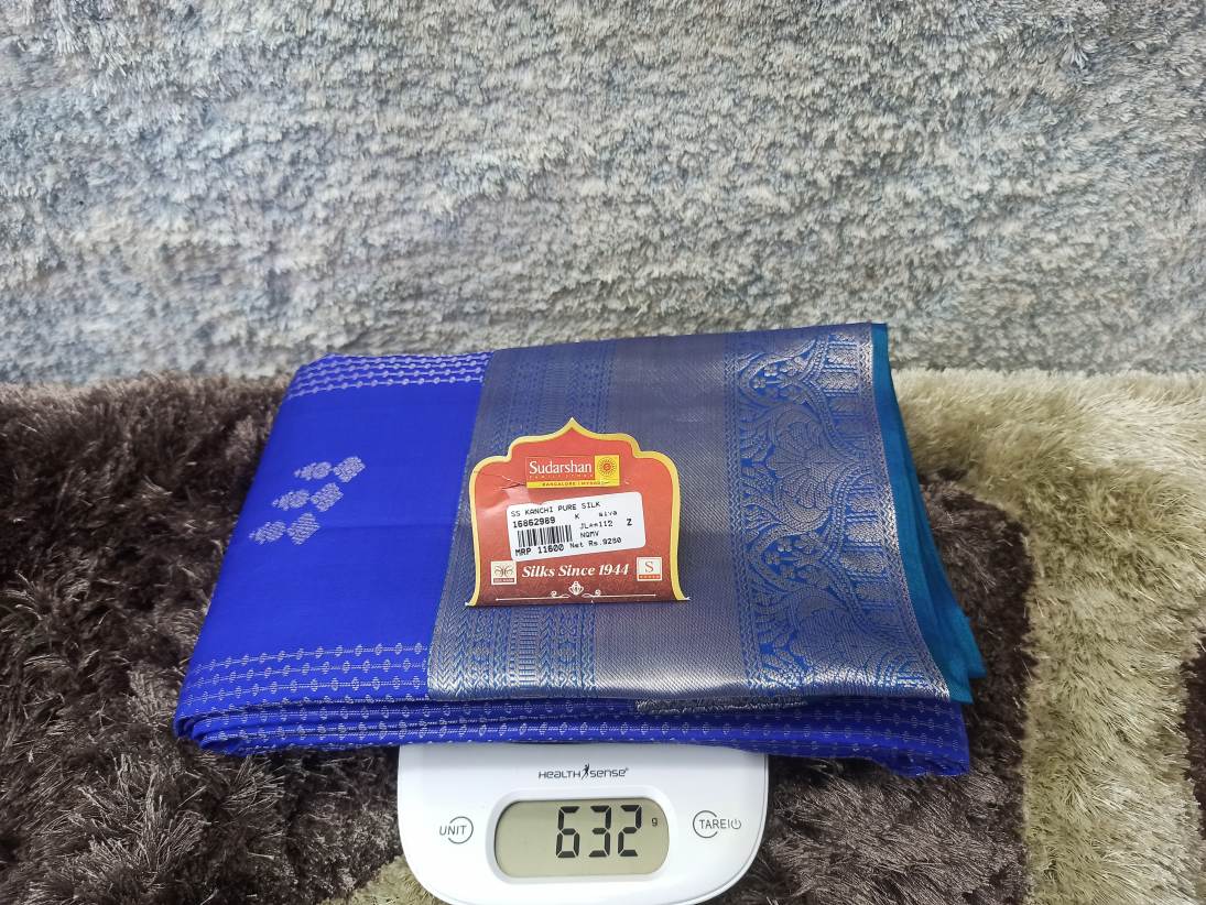 Pure Kanchipuram Silk Saree.