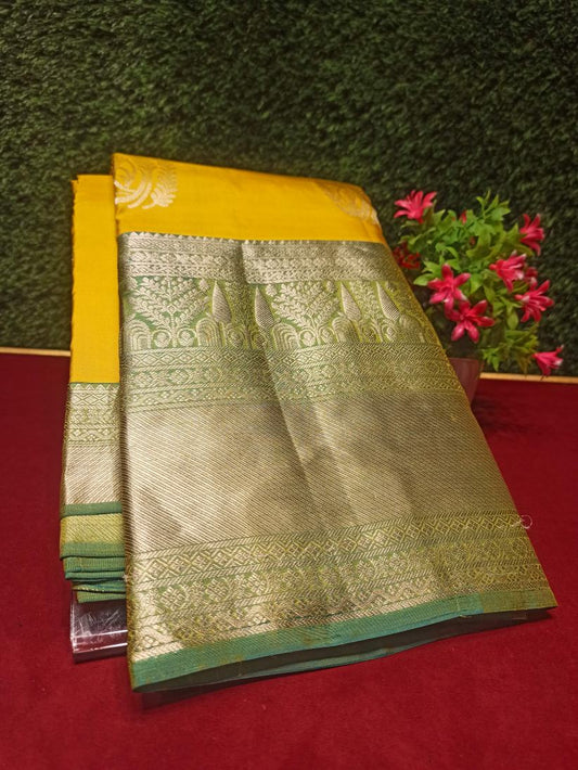Pure Kanchipuram Silk Saree.