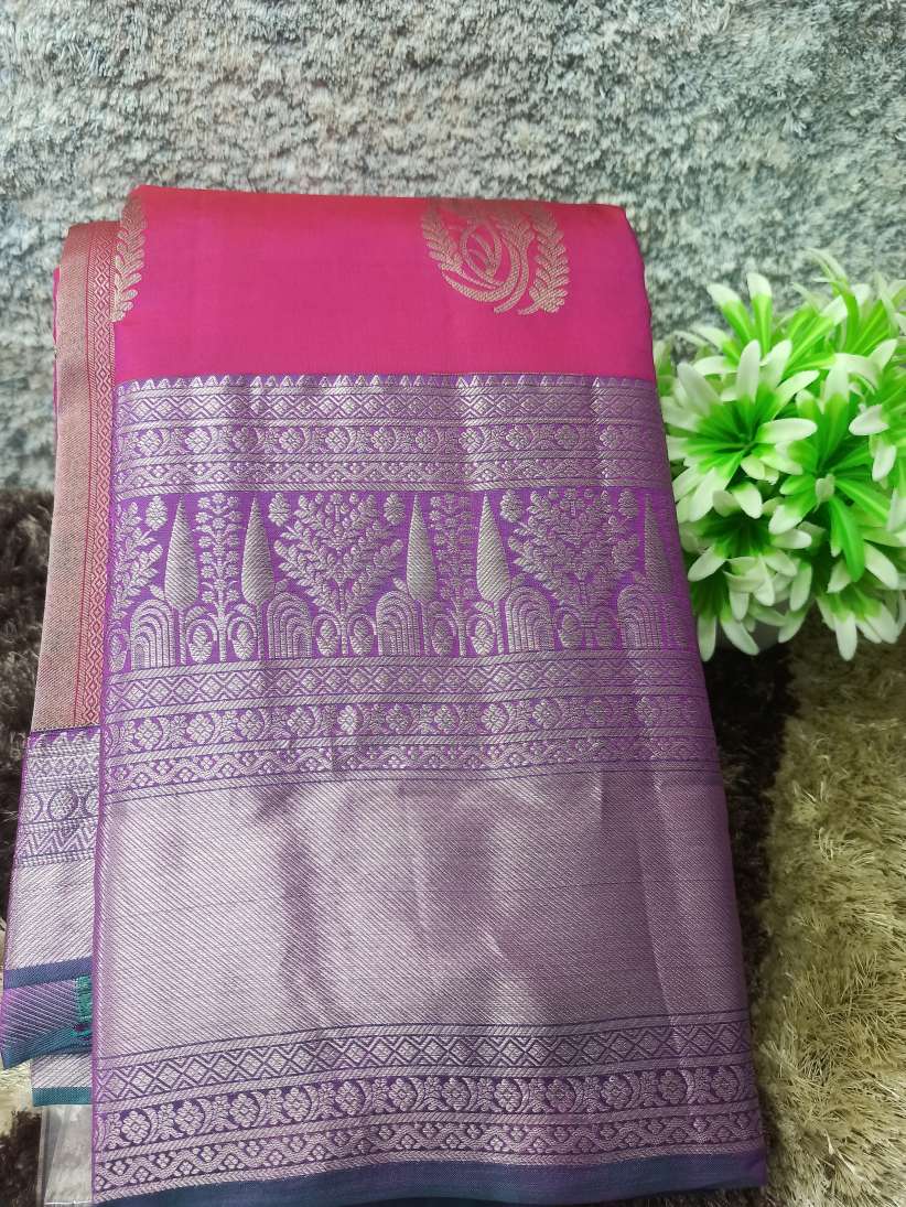 Pure Kanchipuram Silk Saree.