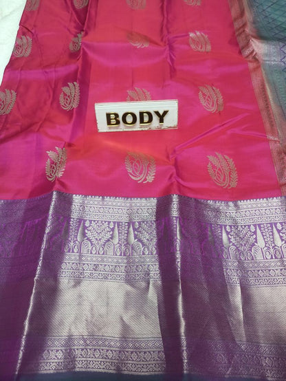Pure Kanchipuram Silk Saree.