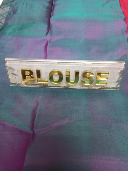 Pure Kanchipuram Silk Saree.