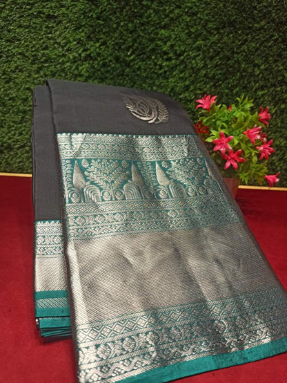 Pure Kanchipuram Silk Saree.