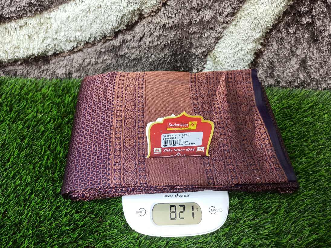 Pure Kanchipuram Silk Saree.