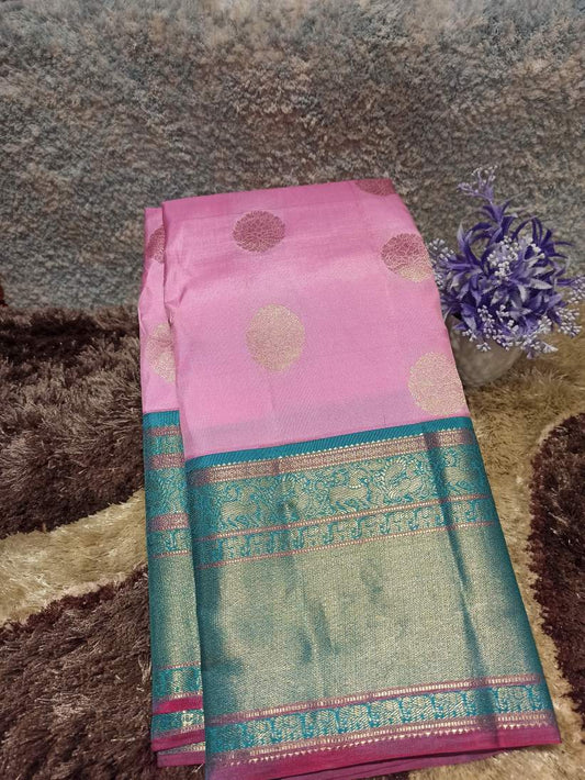 Pure Kanchipuram Silk Saree.