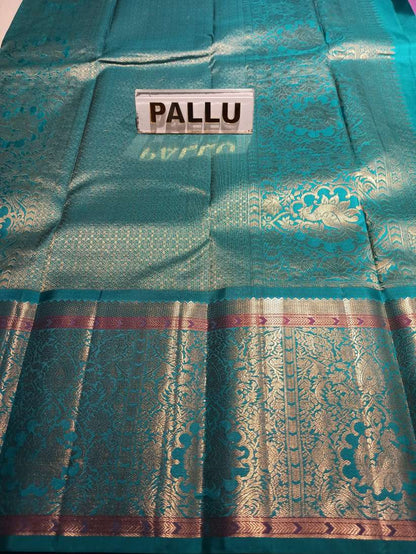 Pure Kanchipuram Silk Saree.
