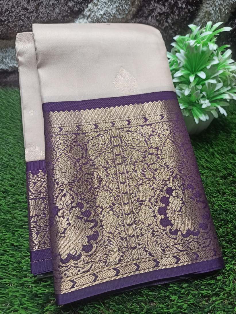 Pure Kanchipuram Silk Saree.