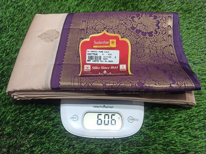 Pure Kanchipuram Silk Saree.