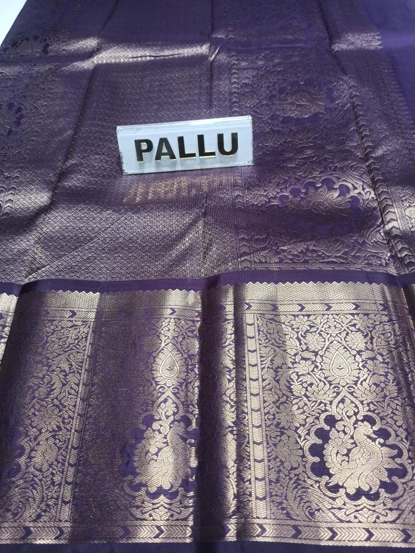 Pure Kanchipuram Silk Saree.