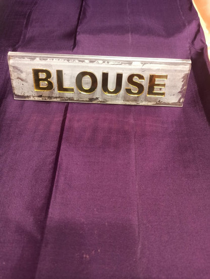 Pure Kanchipuram Silk Saree.