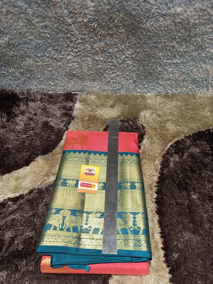 Pure Kanchipuram Silk Saree.