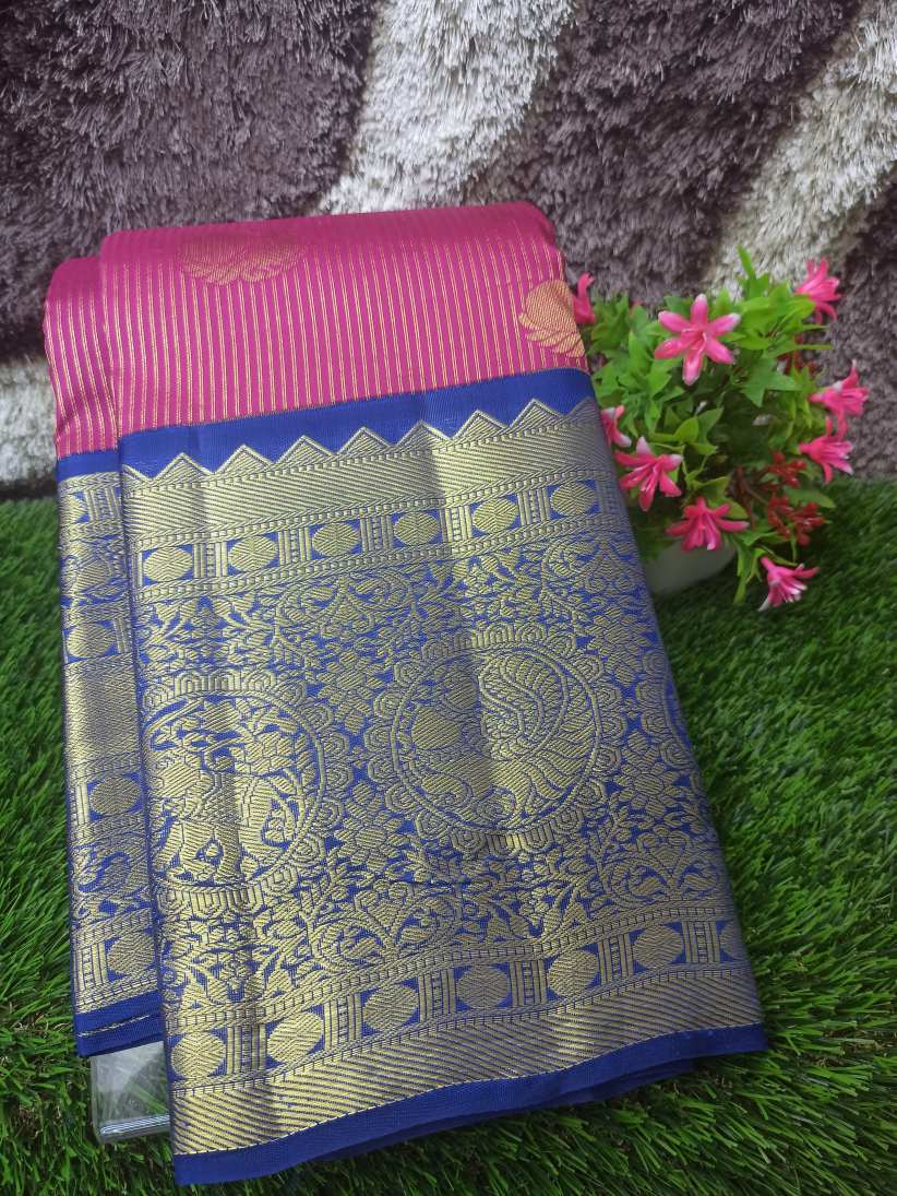 Pure Kanchipuram Silk Saree.