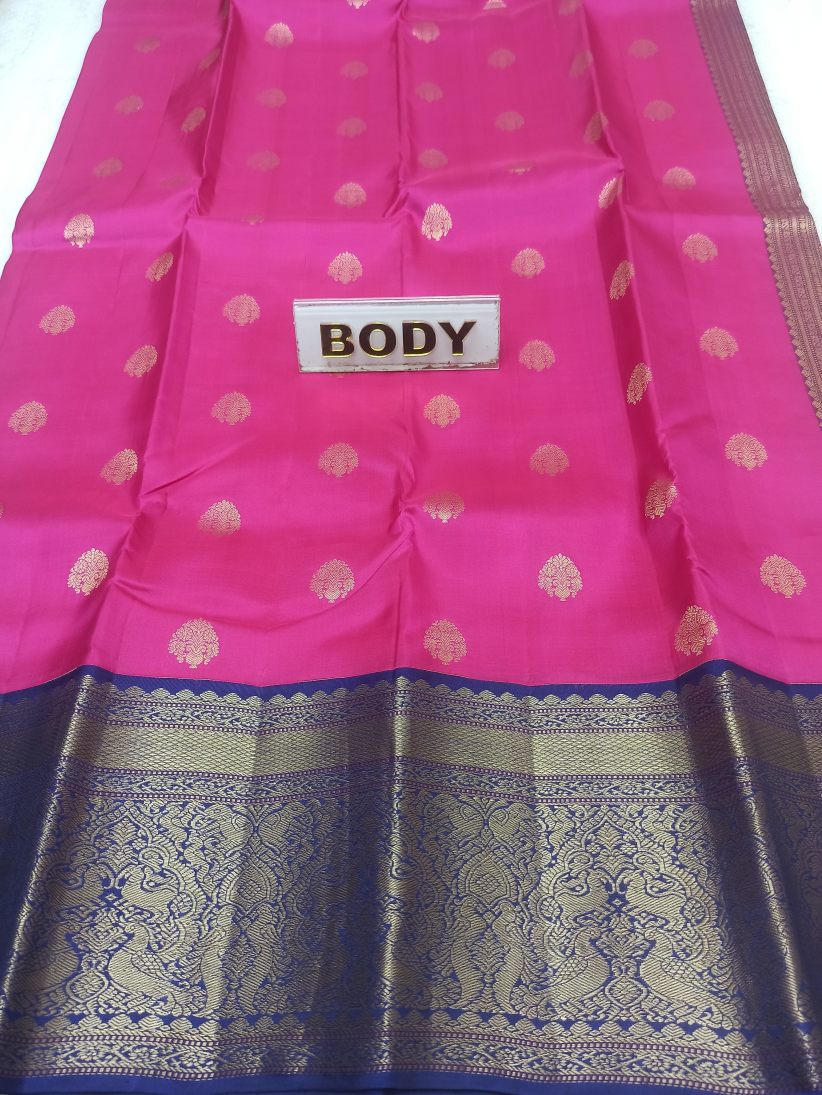 Pure Kanchipuram Silk Saree.