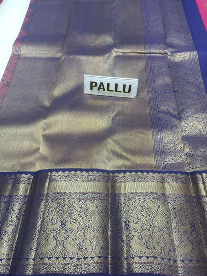 Pure Kanchipuram Silk Saree.