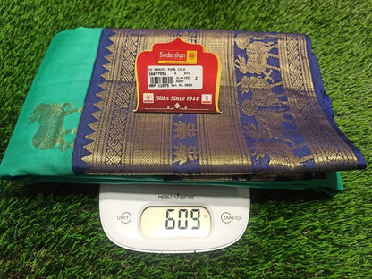 Pure Kanchipuram Silk Saree.