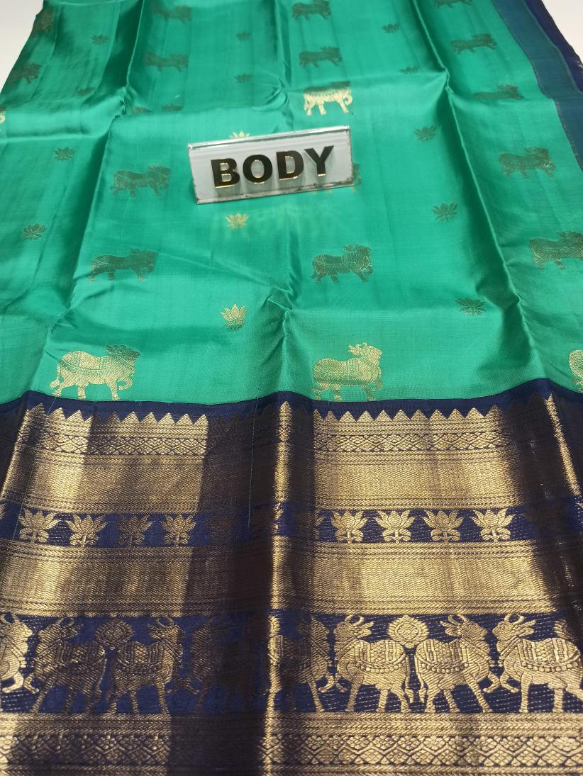 Pure Kanchipuram Silk Saree.