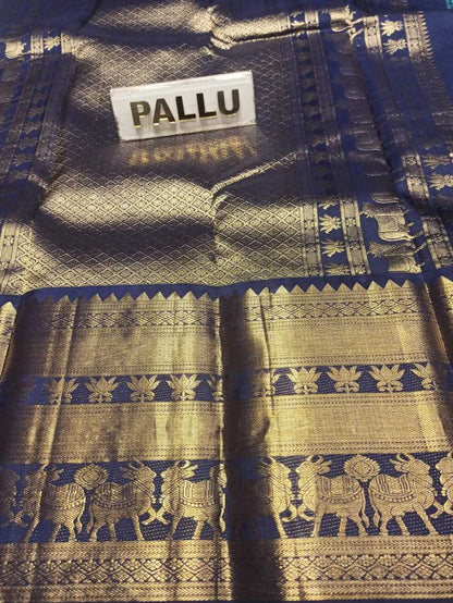 Pure Kanchipuram Silk Saree.