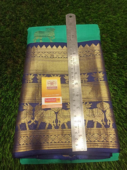 Pure Kanchipuram Silk Saree.
