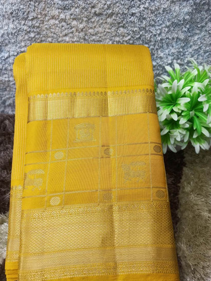 Pure Kanchipuram Silk Saree.