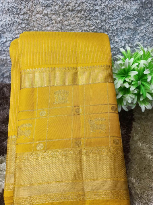 Pure Kanchipuram Silk Saree.