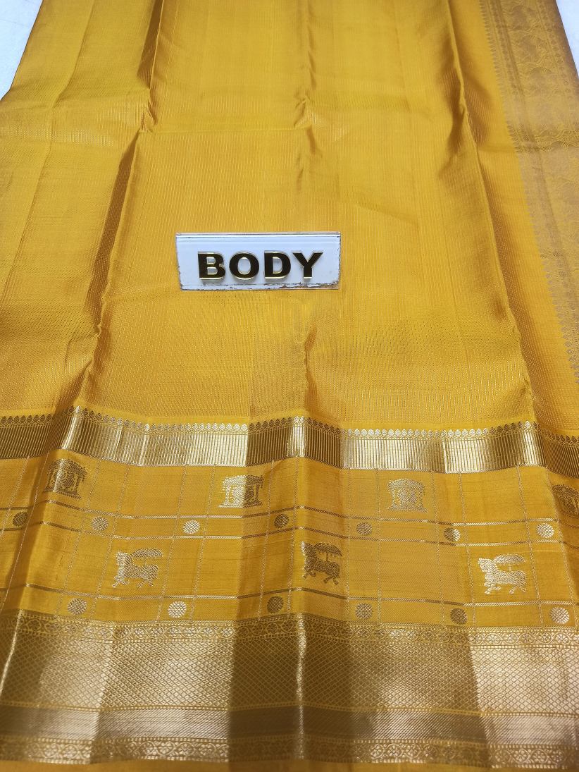Pure Kanchipuram Silk Saree.