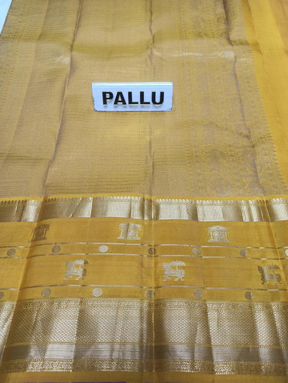 Pure Kanchipuram Silk Saree.