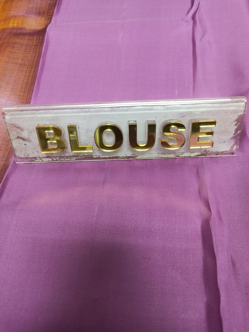 Pure Kanchipuram Silk Saree.