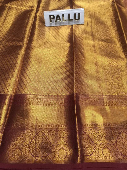 Pure Kanchipuram Silk Saree.
