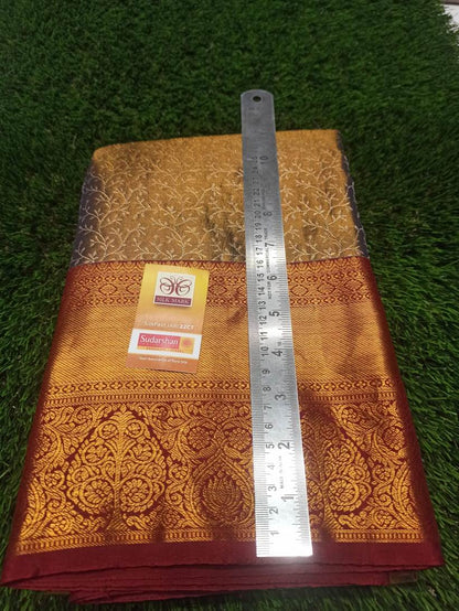 Pure Kanchipuram Silk Saree.
