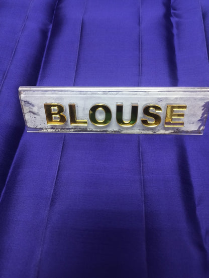 Pure Kanchipuram Silk Saree.