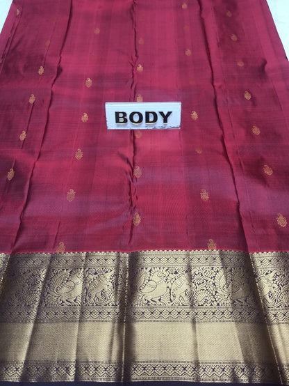 Pure Kanchipuram Silk Saree.