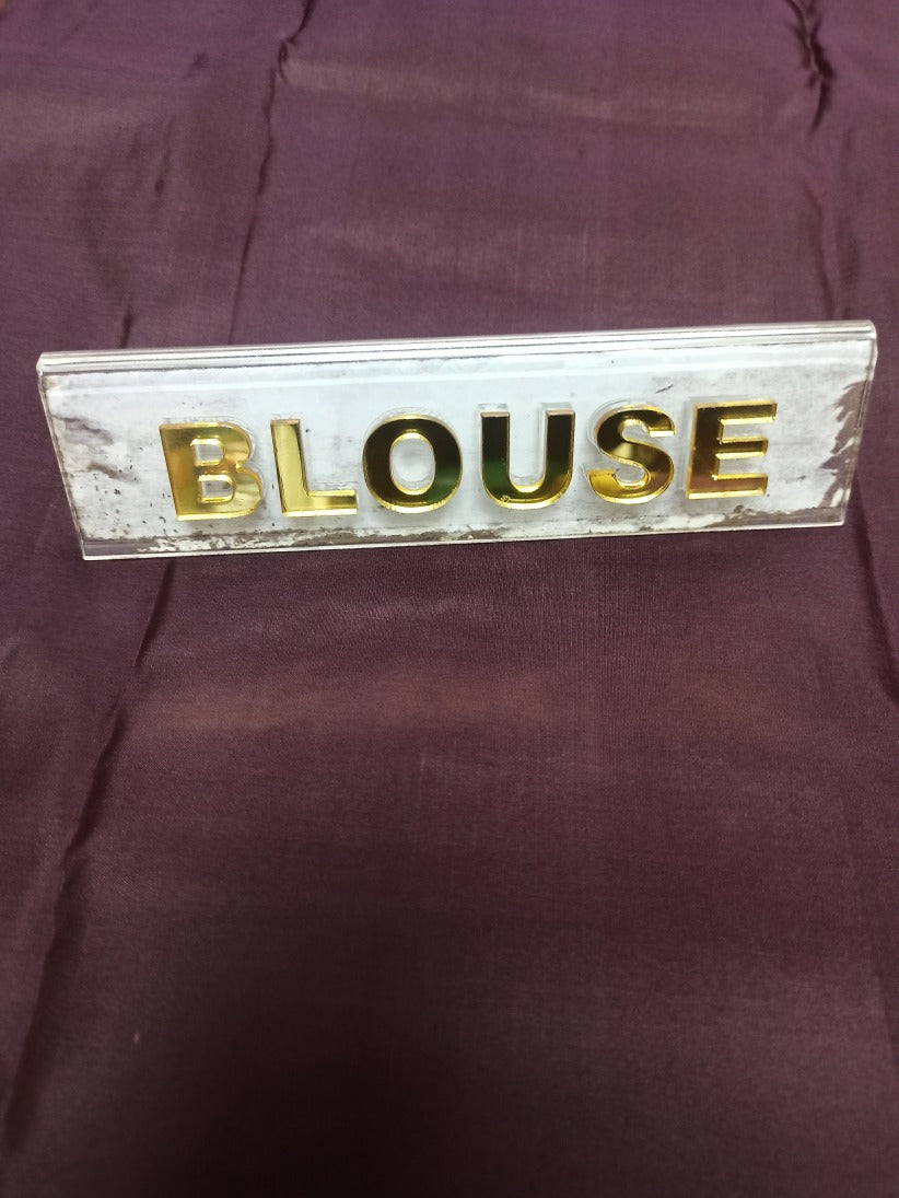 Pure Kanchipuram Silk Saree.