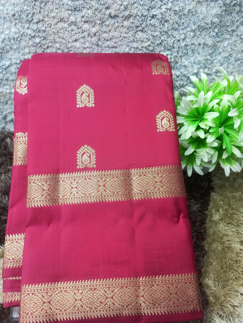 Pure Kanchipuram Silk Saree.