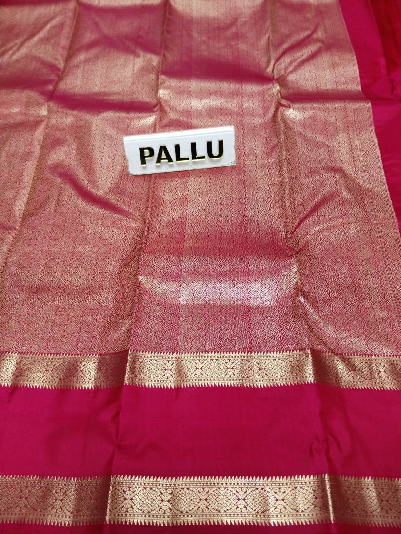 Pure Kanchipuram Silk Saree.