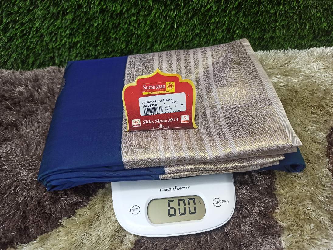 Pure Kanchipuram Silk Saree.