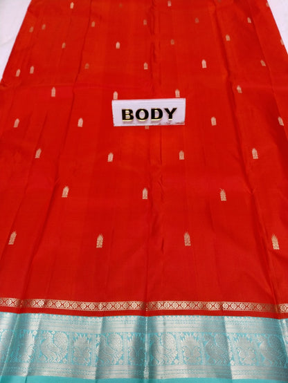 Pure Kanchipuram Silk Saree.