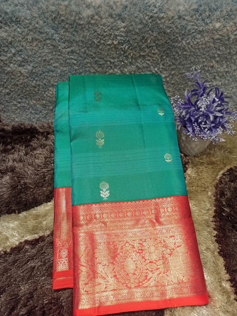 Pure Kanchipuram Silk Saree.