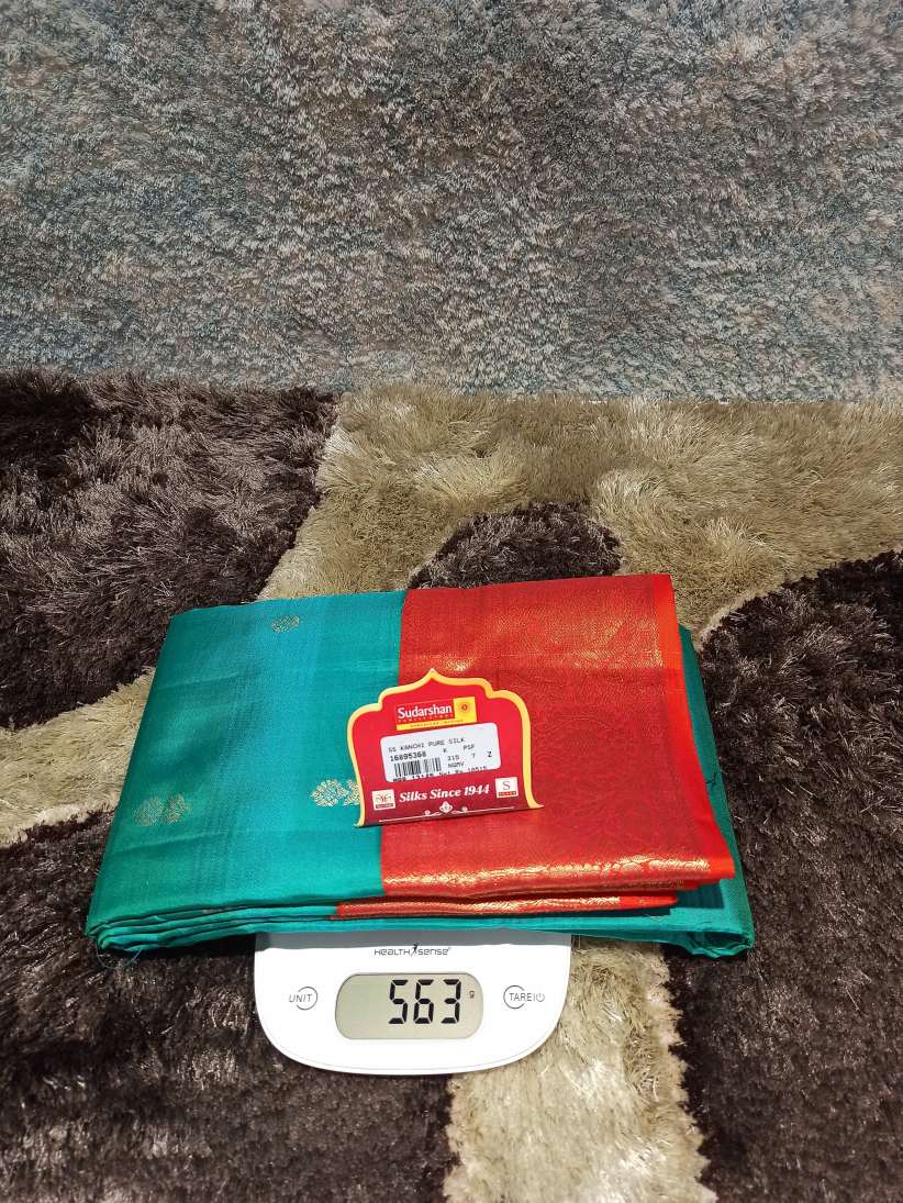 Pure Kanchipuram Silk Saree.