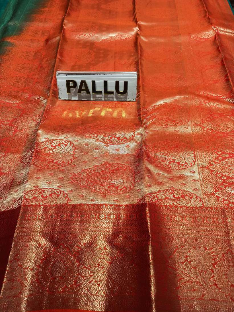 Pure Kanchipuram Silk Saree.