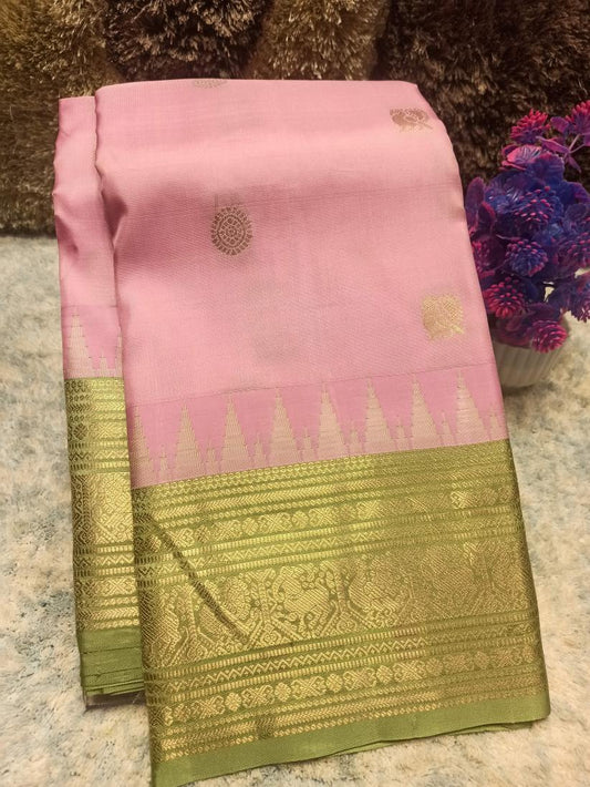 Pure Kanchipuram Silk Saree.