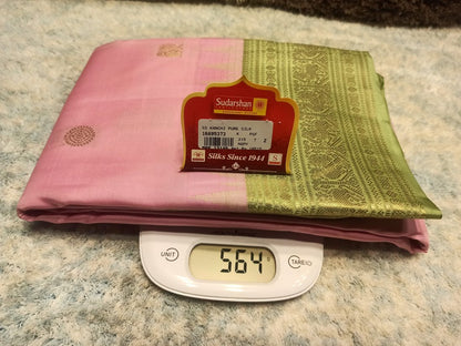 Pure Kanchipuram Silk Saree.