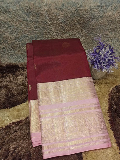 Pure Kanchipuram Silk Saree.