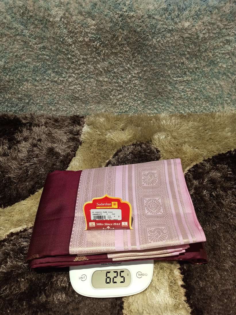 Pure Kanchipuram Silk Saree.