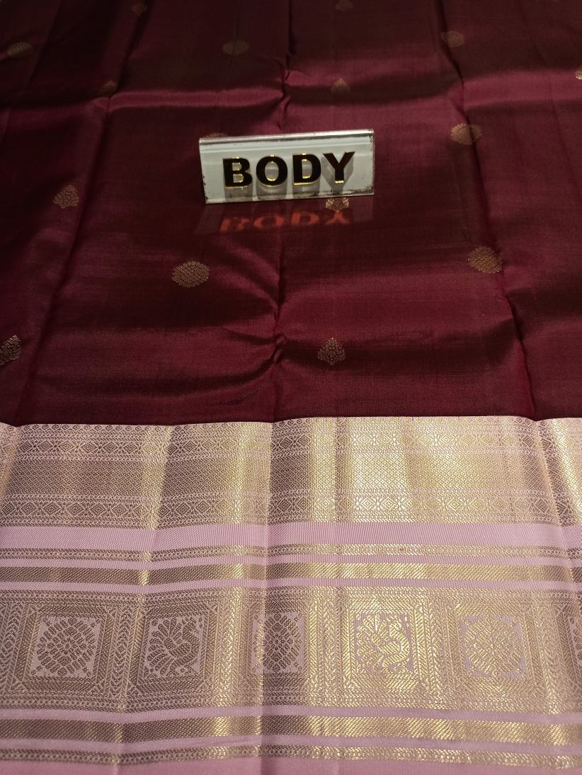 Pure Kanchipuram Silk Saree.