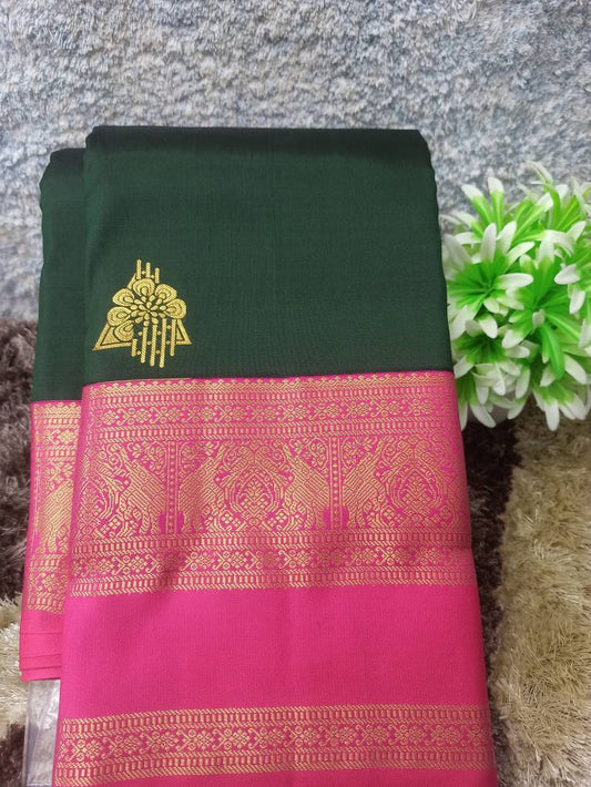 Pure Kanchipuram Silk Saree.