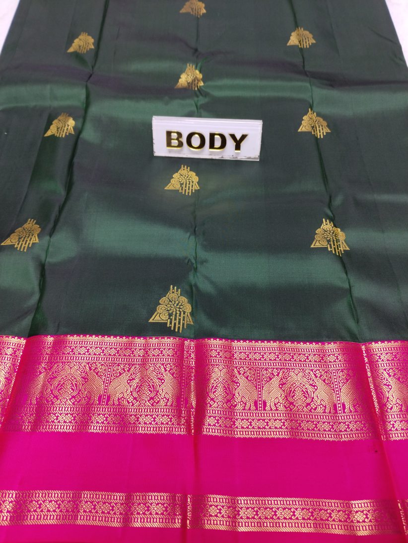 Pure Kanchipuram Silk Saree.