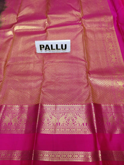 Pure Kanchipuram Silk Saree.