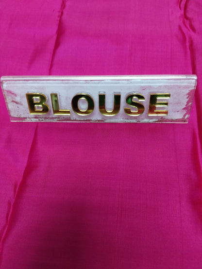 Pure Kanchipuram Silk Saree.